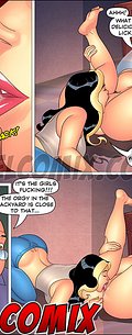 Patricia and Carlla fucking without any limits - Aunt, Cousins and co., A break up party 3 by welcomix