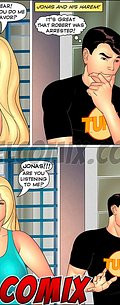 Once again, he is the only man in the house, which makes him quite excited - Aunt, Cousins and co., The Gossip Neighbor by welcomix