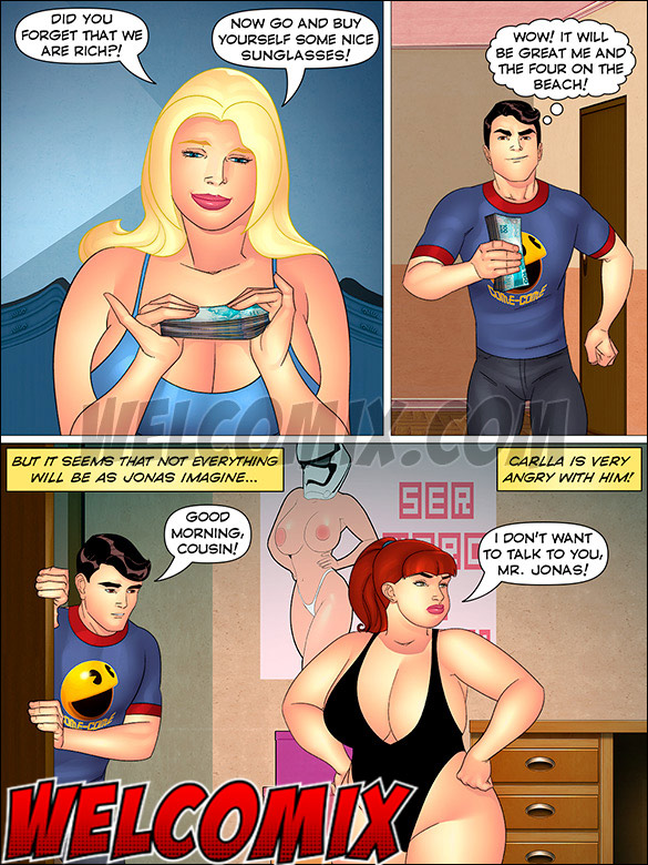 He offers to buy a brand-new bikini for his chubby cousin - A Horny Hot Cousin, Its raining women on my dick by welcomix