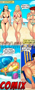 Embarking into a crazy adventure on the beach - Aunt, Cousins and co., Enjoying a beach vacation 2 by welcomix