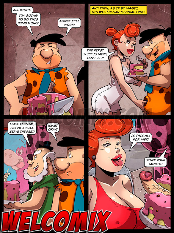 You had sex with my mother behind my back - The Flintstoons, Fredy's birthday by welcomix