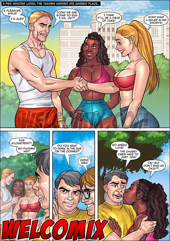 If you run, I promise you hot sex later - Anacondas, Working hard at training by welcomix