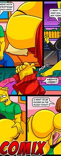 I want to be fucked in the pussy first - The Simptoons, Tearing Ms. Jenny up by welcomix