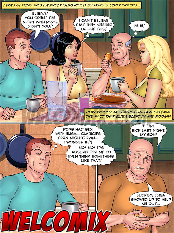 Two butts to look at, and my son is worried about sunburn - Pops, The Pervert Father-in-law, White bikini is a problem by welcomix