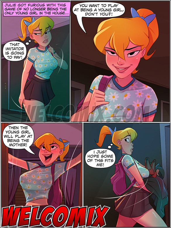 I chose the right day to do a milf cosplay - The 4 Naughties, Swapping Roles (Part 02) by welcomix