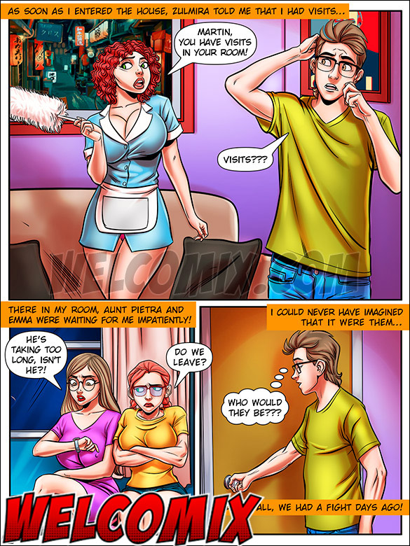 My aunt tried to cure my addiction to sex with that technique - Nerd Stallion, Two unexpected visits by welcomix