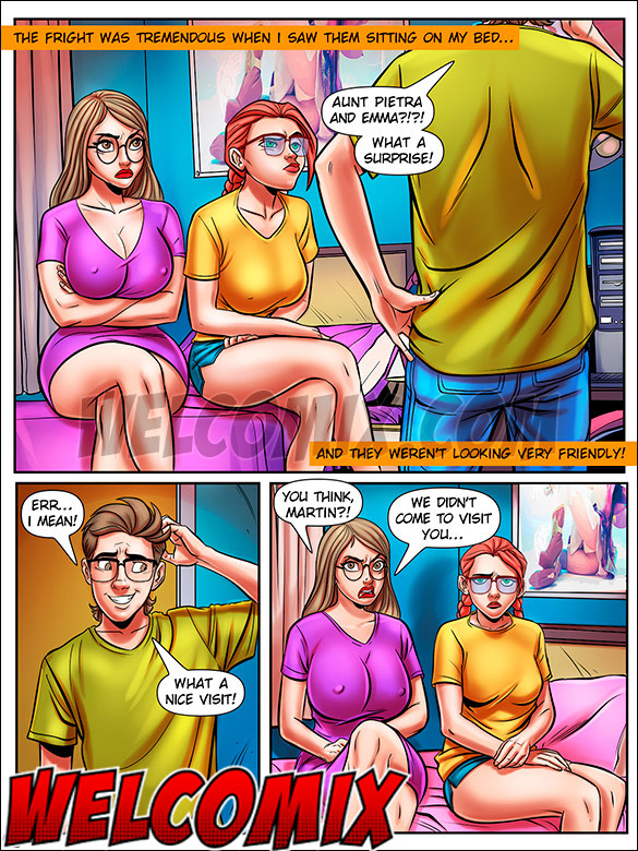 My aunt tried to cure my addiction to sex with that technique - Nerd Stallion, Two unexpected visits by welcomix