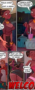 Cum in my mouth to not make any more mess - The 4 Naughties, For old times' sake by welcomix