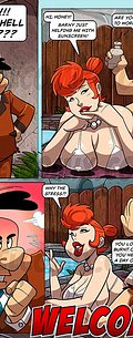 I wasn't too happy seeing my husband enjoying your wife's ass either - The Flintstoons, Day fuck by welcomix