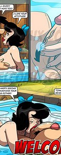 I wasn't too happy seeing my husband enjoying your wife's ass either - The Flintstoons, Day fuck by welcomix