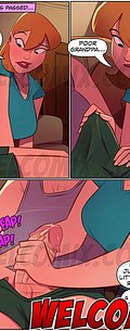 Either this ball is empty or the man had a stroke - The 4 Naughties, Naughty caregiver by welcomix