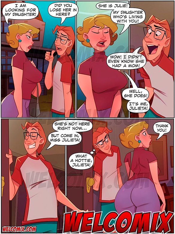 Then do a missionary and fuck me like mommy and daddy - The 4 Naughties, Meeting Julie's mom by welcomix