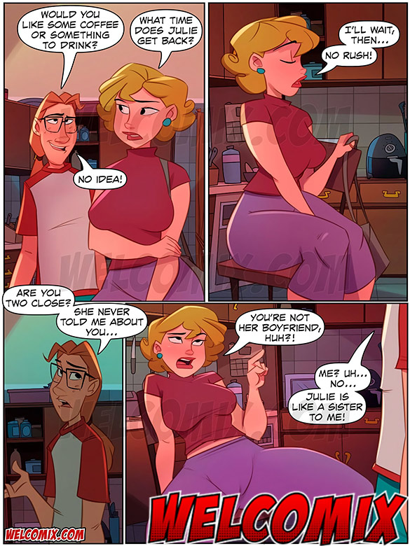 Then do a missionary and fuck me like mommy and daddy - The 4 Naughties, Meeting Julie's mom by welcomix