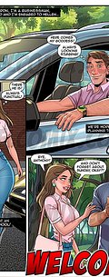 The naughty girl started rubbing her butt against the gatekeeper's huge dick - Anacondas, The teacher and the gatekeeper by welcomix