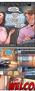 The naughty girl started rubbing her butt against the gatekeeper's huge dick - Anacondas, The teacher and the gatekeeper by welcomix