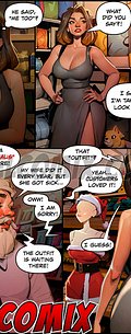 Isabella would have to put on a daring Mrs. Claus outfit - Jerk Off on My Day Off, Christmas shopping by welcomix