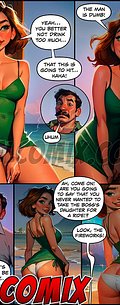 New Year's celebration on the beach was bound to be unforgettable - Jerk Off on My Day Off, Happy nymphet year by welcomix