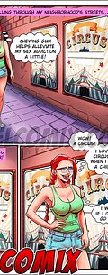 Chewing gum helps alleviate my sex addiction a little - Nymphomaniac Nerd, The clowns Boner and Dick by welcomix