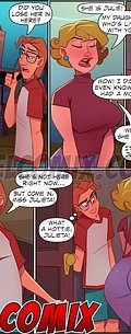 The guy gets excited and invites the MILF over - The 4 Naughties, Meeting Julie's mom by welcomix