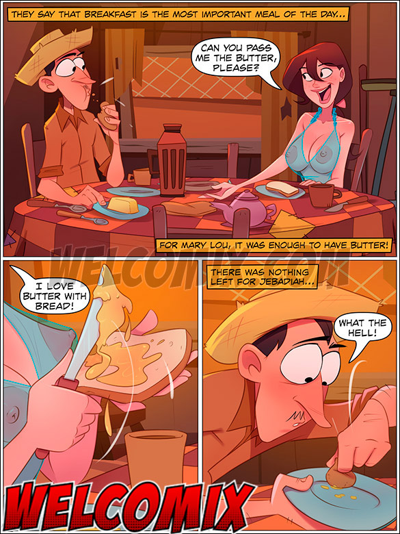 Without butter, you will only fuck my pussy, but I wanted to shove it in the ass - The Hillbilly Farm, Ass without butter by welcomix