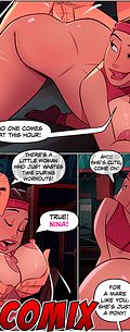 The gym instructor and Nanda had a thing going on, and it was no secret to anyone - This is a Madhouse, A little snack by welcomix