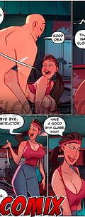 The gym instructor and Nanda had a thing going on, and it was no secret to anyone - This is a Madhouse, A little snack by welcomix