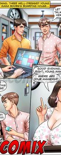 They were drawn in by the enormous breasts of the woman who runs the place - Mama Boobs, the Mom Friend, BDSM on the playboys by welcomix